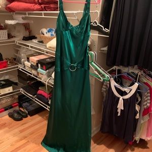Long Never Worn Green Prom Dress